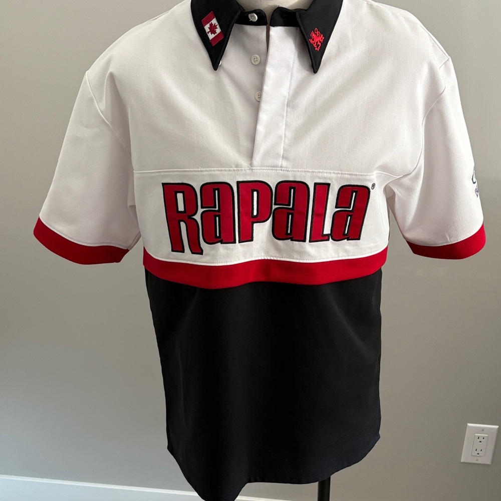 Men's Black and White Casual Shirt